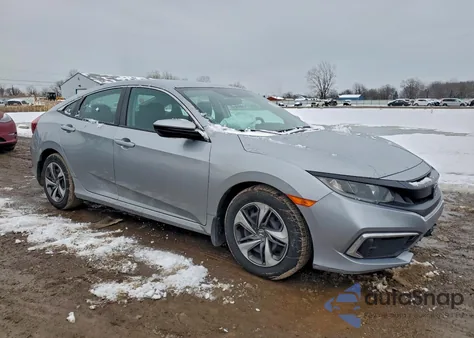 2020 Honda Civic Lx from USA, damaged, VIN 19XFC2F66LE021052